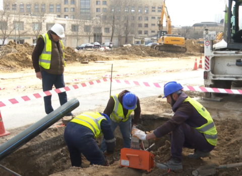 Su təchizatında yaranan müvəqqəti fasilələr dayanıqlı su təminatına xidmət edir – FOTO – VİDEO