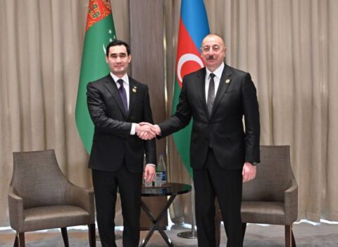 Sərdar Berdiməhəmmədov Azərbaycan Prezidentini təbrik etdi