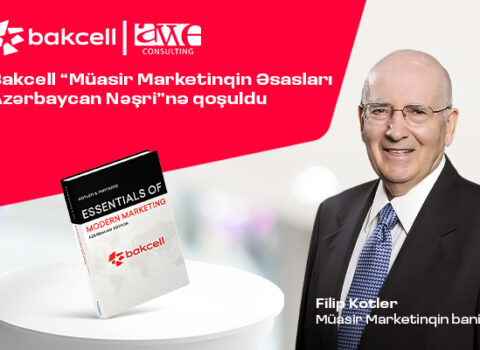 “Bakcell” “Müasir Marketinqin Əsasları Azərbaycan Nəşri”nə qoşuldu