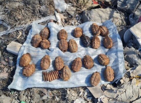 Bakıda hərbi sursat aşkarlandı – VİDEO