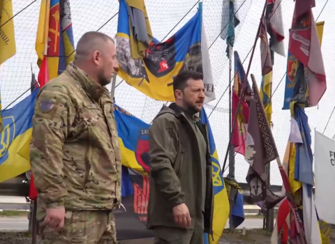 Zelenski Donetskə getdi