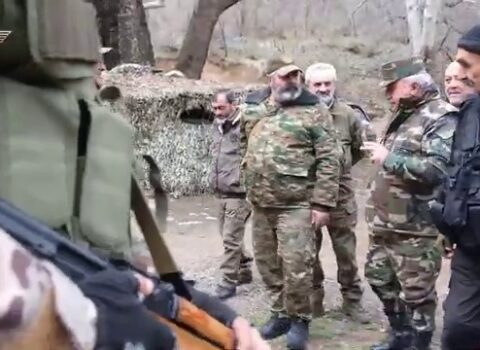 TƏCİLİ! Ermənilər TƏXRİBATA HAZIRLAŞIR – terror təşkilatının rəhbəri şərti sərhədə GƏLDİ və… – VİDEO