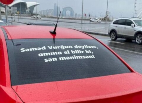 Avtomobil şüşələrinə yazı yazdıranların DİQQƏTİNƏ! – VİDEO