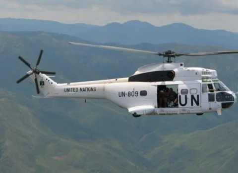 BMT helikopteri atəşə tutuldu: Ölənlər var