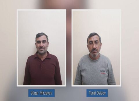 Maskalanıb mağazadan oğurluq edən şəxslər saxlanıldı