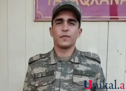 Qar uçqununa düşən hərbçimizin FOTOSU