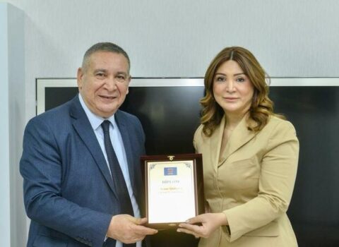 Mətbuat Şurası Aynur Camalqızını təltif etdi
