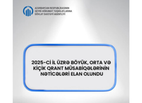 QHT Agentliyi qrant müsabiqələrinin nəticələrini elan etdi