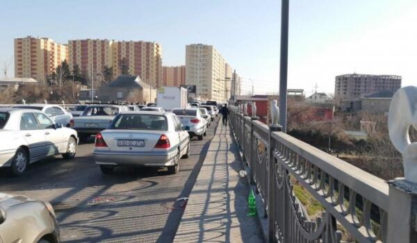 Sumqayıtla Sarayı birləşdirən körpü açıldı Sumqayıtla Sarayı birləşdirən körpü açıldı