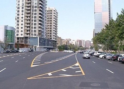 Bakıda bu yollarda hərəkət sürəti aşağı düşdü