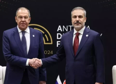 Türkiyə ilə Rusiya XİN başçıları görüşdü