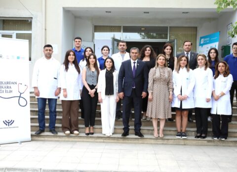 “Həmkardan həmkara qayğı ilə” sosial layihəsi Şabran rayonunda davam etdirilib – FOTOLAR