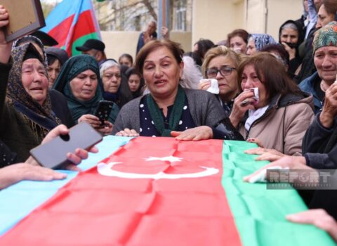 Şəhid Mübariz Hüseynov dəfn olundu