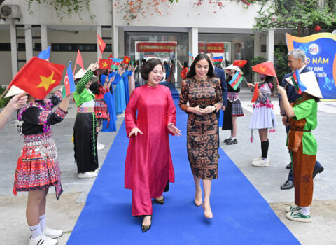 Leyla Əliyeva Vyetnama səfər etdi