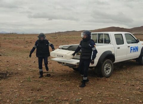 Naxçıvanda hərbi sursatlar aşkar edildi – FOTO