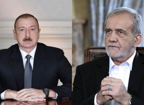 Əliyevlə Pezeşkian birgə bəyanat imzaladı