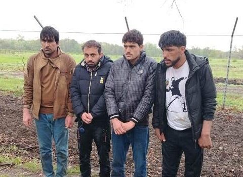 Sərhədi pozub, Avropaya getmək istəyənlər saxlanıldı – Foto