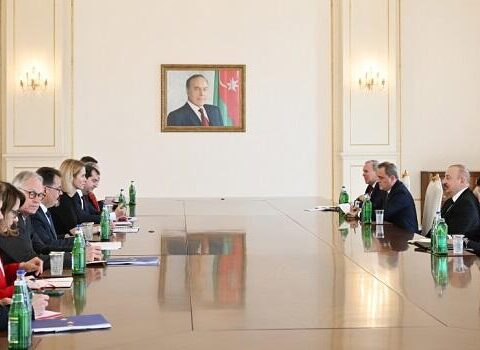Prezident Kaya Kallası qəbul etdi