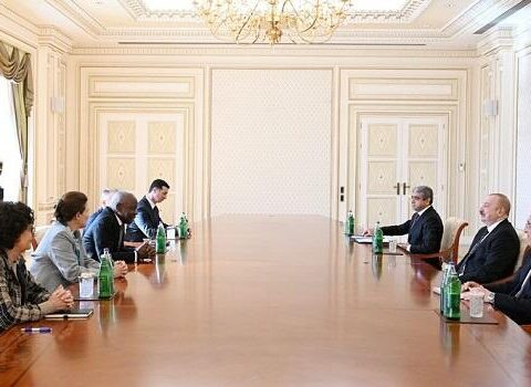 Prezident Jilber Hunqbonu qəbul etdi