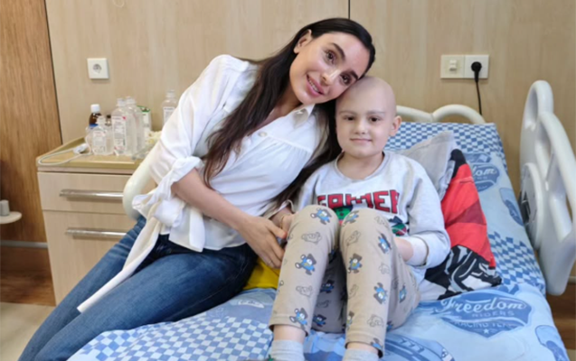 Leyla Əliyeva Uşaq Onkologiya Klinikasında – FOTOLAR Leyla Əliyeva Uşaq Onkologiya Klinikasında – FOTOLAR