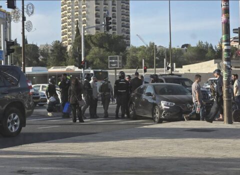 Netanyahunun korteji qəzaya düşdü