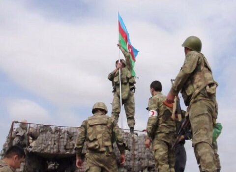 Azərbaycan Ordusuna xüsusi bayraq sifarişi – Video