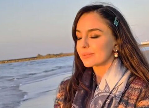 Xəzərin sahilində… – VİDEO