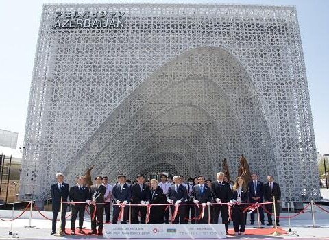 Yaponiyada Azərbaycan milli pavilyonunun açılışı oldu – Foto