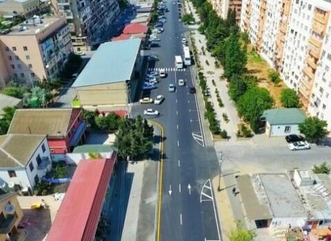 Bakıda yeni yolunun inşası ilə bağlı son vəziyyət