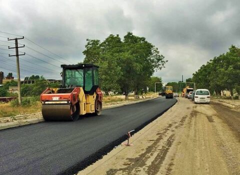 Azərbaycanda bu yol yenidən qurulur – Video
