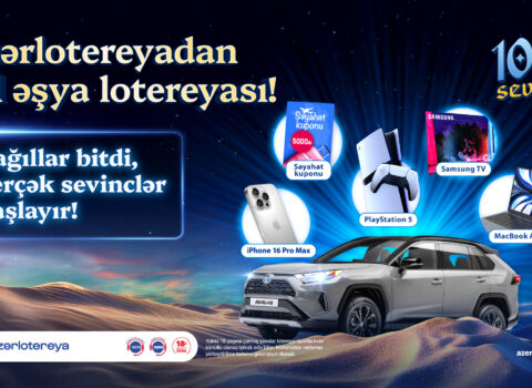 “Azərlotereya”nın “1001 Sevinc” əşya lotereyası başladı