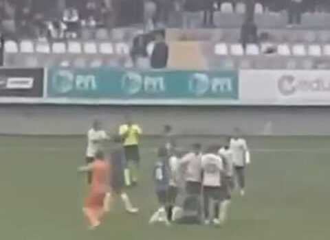 Bakıda keçirilən matçda dava – VİDEO