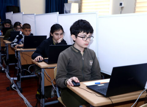 50 minə yaxın VI sinif şagirdi monitorinqdə iştirak edib