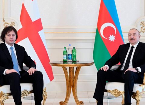 İrakli Kobaxidze İlham Əliyevi təbrik edib