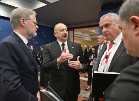 Prezident İlham Əliyev Albaniyada bir sıra görüşlər keçirdi – FOTO+VİDEO