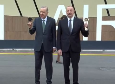 Laçın Beynəlxalq Hava Limanının açılışı oldu – VİDEO