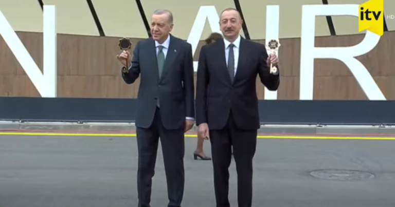Laçın Beynəlxalq Hava Limanının açılışı oldu – VİDEO