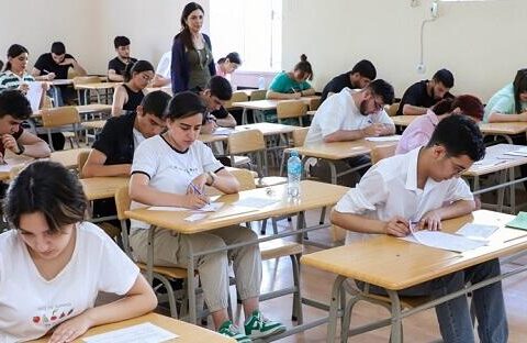 Bu gün imtahan VAR
