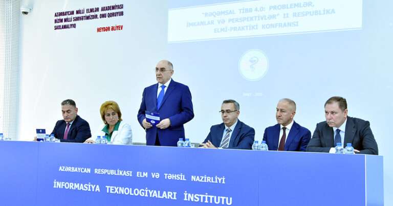 “Rəqəmsal tibb 4.0: problemlər, imkanlar və perspektivlər” respublika elmi-praktiki konfransı keçirilib – VİDEO