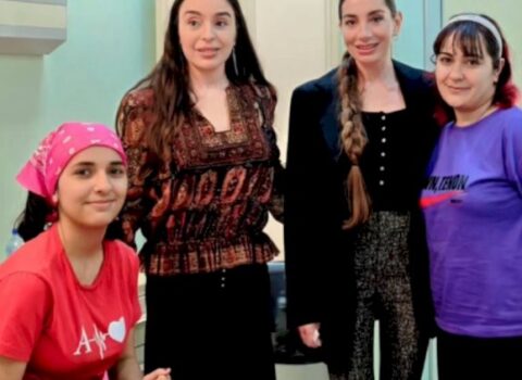Leyla Əliyeva və Arzu Əliyeva Milli Onkologiya Mərkəzinə baş çəkiblər