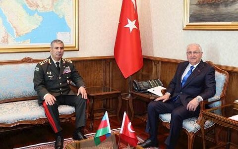Azərbaycan və Türkiyə müdafiə nazirləri görüşdü