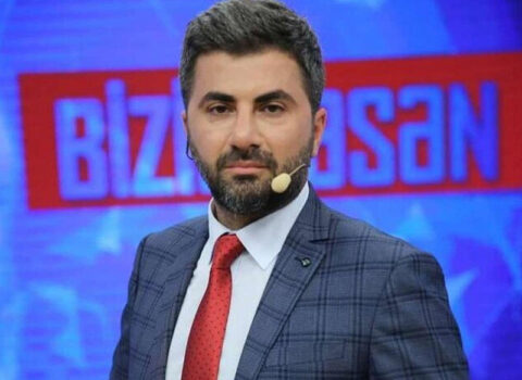 Zaurun efirində gərgin anlar: anidən yerə SƏRİLDİ – VİDEO