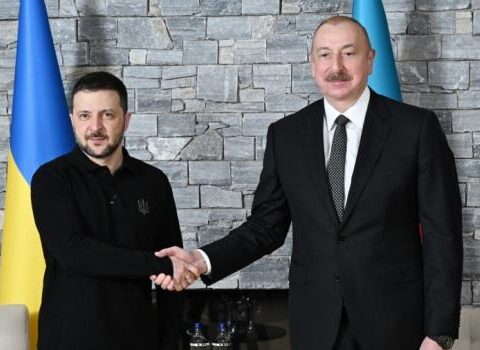 Zelenski İlham Əliyevi təbrik etdi
