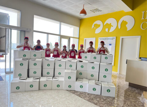 Leyla Əliyevanın təşəbbüsü ilə Yevlaxda ailələrə qurban payları çatdırılıb – FOTO