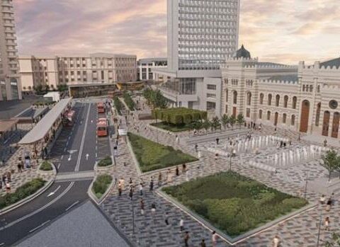 “28 May” ətrafındakı yeni park bərbad vəziyyətə düşdü – Video