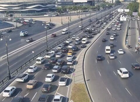 Bakının bir sıra yollarında tıxac yarandı – SİYAHI