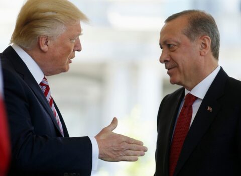 Ərdoğan Trampla görüşdü