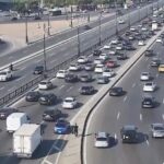 Bakının bir sıra yollarında tıxac yarandı – SİYAHI