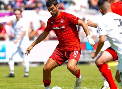 Mahir Emreli “Kayzerslautern”də ikinci qolunu vurdu