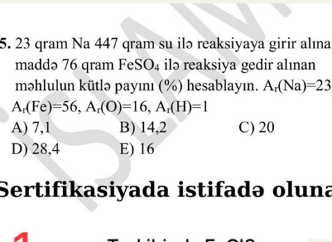 Sosial şəbəkədə yayılan suallardan imtahanda istifadə edilməyib – Rəsmi